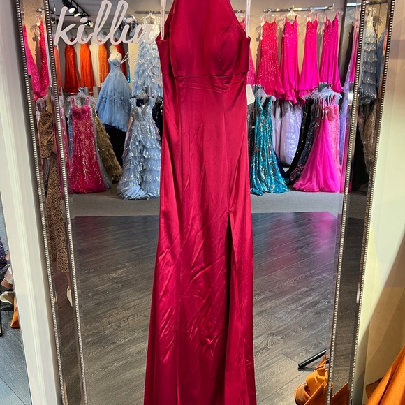 Sherri Hill 50869 raspberry size 4 NWT - Picture 5 of 8